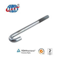 High Tensile Special Fastener HDG personnalisé J Bolt